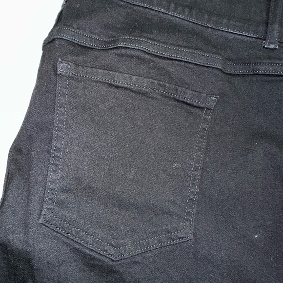 Spanx Plus Size Flare Jeans Black Pull ON Stretch Women's Size 3XL NEW - Picture 5 of 11